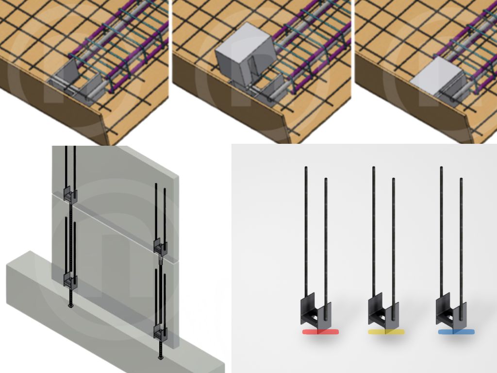 Noxifer presenta MURA, un nuevo pie de pared para mejorar la precisión y seguridad en el montaje de elementos prefabricados de hormigón
